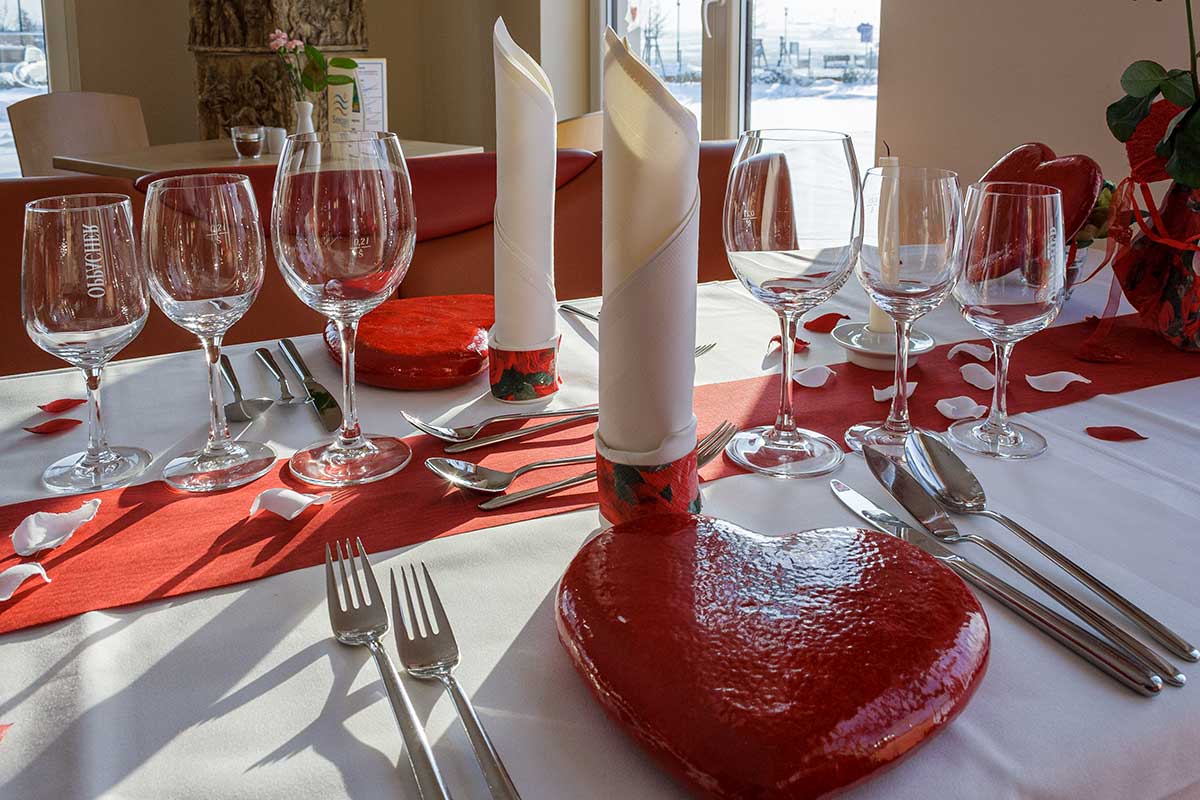 Tischgedeck Candlelight - Dinner